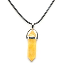 Blora Sarı Point Kolye