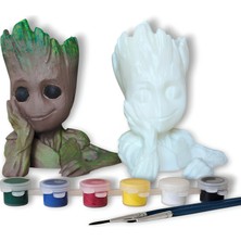 Baby Groot 3D Boyama Seti