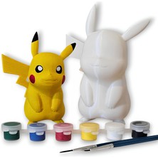 Pikachu 3D Boyama Seti