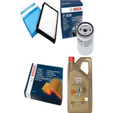 Peugeot 308 1.6 Benzin Thp Filtre Bakım Seti Castrol Motor Yağlı (2008-2014) 4 Lü Set