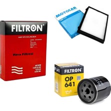 Filtron Sardes Filtre Fiat 500 1.4 Benzinli Kw74 Filtre Seti (2007-2012) 3 Lü Set