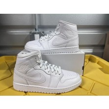 Nike Air Jordan 1 Mid Sneaker Spor  Ayakkabısı DV0991-111 (Bir Numara Büyük Almanızı Öneriyoruz)