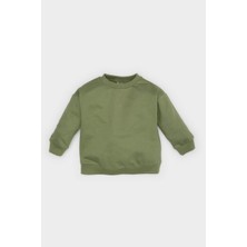 DeFacto Erkek Bebek Bisiklet Yaka Basic Düz Sweatshirt A7343A525SP