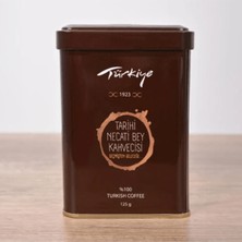 Tarihi Necatibey Kurukahvecisi Türk Kahvesi 125 gr Metal Kutu