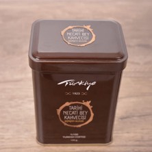 Tarihi Necatibey Kurukahvecisi Türk Kahvesi 125 gr Metal Kutu