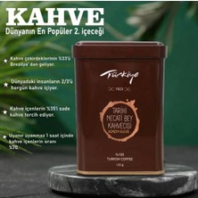Tarihi Necatibey Kurukahvecisi Türk Kahvesi 125 gr Metal Kutu