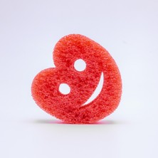 Scrub Daddy Kalp Şekilli Bulaşık Süngeri (Sınırlı Sayıda-Özel Seri)