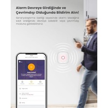 Uzaktan Kontrol Yıl Garanti, Sesli, 2 Kumanda, Yüksek Hareket Sensörü, 1x Akıllı Pencere ve Akıllı Kapı Alarm, 3x Seti; Akıllı Pratik Alarm Akıllı Yeni