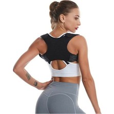 Ankaflex Dik Duruş Korsesi Kamburluksırt Omuz Korse Kadın Erkek İçin Ayarlanabilir Siyah