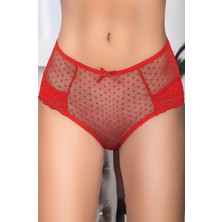 Kırmızı Kadın Puanlı Külot MARGARITA-K1006