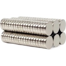 Hdg Neodyum Mıknatıs Dekoratif Magnet Güçlü Çekim 12 x 3 mm