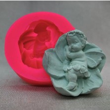 Ipek Hobi Uyuyan Bebek Melek Sabun Kalıbı ve Kokulu Taş Kalıbı