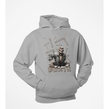 Terzili Giyin Death(Ölüm) Baskılı Erkek Sweatshirt