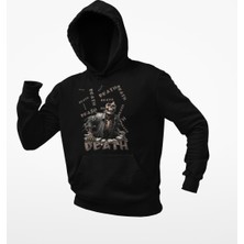 Terzili Giyin Death(Ölüm) Baskılı Erkek Sweatshirt
