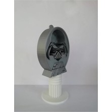 Dlc 3d Design Dekoratif Star Wars Darth Vader Masaüstü Kulaklık Standı Kulaklık Askısı