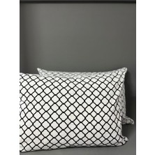 Shopyteks Zincir Desenli Fermuarlı Yastık Kılıfı 50 x 70 - 2 Adet