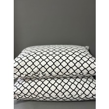Shopyteks Zincir Desenli Fermuarlı Yastık Kılıfı 50 x 70 - 2 Adet