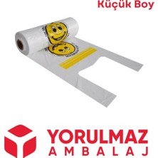 1 Adet Gülen Yüz Küçük Boy Rulo Poşet 400 gr