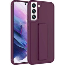 Rivor Samsung Galaxy A55 Uyumlu Kılıf Kamera Çıkıntılı Standlı Yumuşak Dokulu Renkli Esnek Silikon Kapak