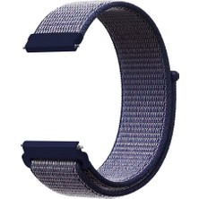 Dmay Amazfit Active / Gtr Mini / Cheetah (Square) Uyumlu Hasır Dokuma Kumaş Kordon (20MM)