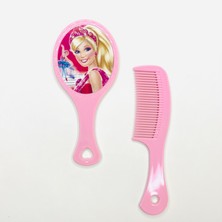Barbie Kız Çoçuk Aynalı Tarak Çocuk Ayna Tarak Çocuk Tarak Seti Çocuklar Için Tarak Çocuk Ayna