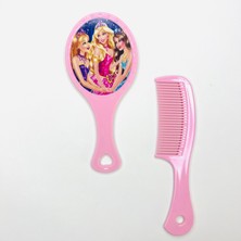 Barbie Kız Çoçuk Aynalı Tarak Çocuk Ayna Tarak Çocuk Tarak Seti Çocuklar Için Tarak Çocuk Ayna