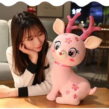 Uyku Arkadaşı Sevimli Peluş Geyik 40 cm