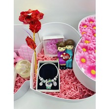 Trend Robo Sevgiliye Kalpli Pembe Temalı Hediye Kutusu -Doğum Günü, Yıldönümü ,sevgililer Günü, Özel Gün