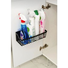 Yapışkanlı Banyo Şampuanlık Rafı - Mutfak Rafı -Ikili Duş Düzenleyici - Organizer