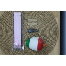 Aley Life - El Yapımı Istavrit Gece ve Gündüz Çapari Seti - Gümüş