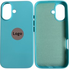 Mirtech Apple iPhone 16 Uyumlu Lansman Pembe Içi Kadife Silikon Kılıf