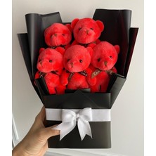 Vizka Fiyonklu Ayıcık Buketi , Hediyelik Buket , Sevgiliye Hediye ,doğum Günü Hediyesi ,yapay Hediye Buket