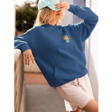 Vagonet Unisex Dog 2 Baskılı Hoodie  Kapüşonlu Sweatshirt