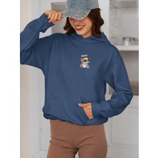 Vagonet Unisex Dog Baskılı Hoodie / Kapüşonlu Sweatshirt