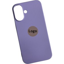 Mirtech Apple iPhone 16 Uyumlu Lansman Lila Içi Kadife Silikon Kılıf