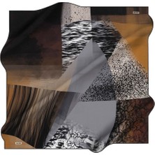 Aker Nostalji Tivil Ipek Eşarp 8353-912