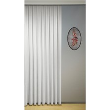 Brillant Unique Real Lüks Keten Tül Perde Yüksek Kaliteli 1/2,5 Normal Pile