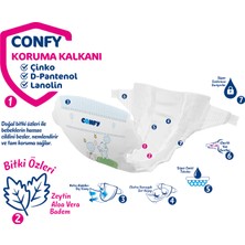 Confy Premium Bebek Bezi 3 Beden Midi 64 Adet