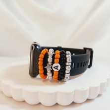 Yıldız Figürlü Watch Band Charm - Akıllı Saat Kordon Süsü Charm Kayış Aksesuarı Charm Kordon Süsü