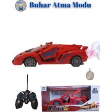 Boratila Toys 27MHZ 1:16 25CM Duman Atan Kapıları Açılan Farları Yanan Şarjlı Full Fonksiyon Kırmızı Polis Arabası