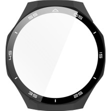 Sneezy Huawei Watch Gt5 Pro 46MM Kasa Uyumlu Kılıf Sert Pc Kasa ve Ekran Koruyucu Kılıf