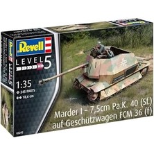 Askeri Araç Model Kit Fcm 36(F) (Sf.) Auf Pa.k. 40 I 7,5cm Marder Yeni