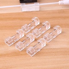 Tutucu Klips Yapışkanlı Kablo 20 Adet, Düzenleyici Klips Sabitleyici ve Kablo Yeni