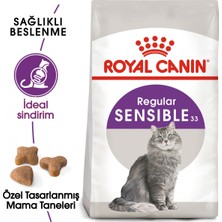 Royal Canin Sensible Yetişkin Kedi Maması - 2 Kg