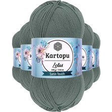 Kartopu 5 Adet Lotus Bikini Büstiyer Bluz Örgü ipi  K943 Çağla