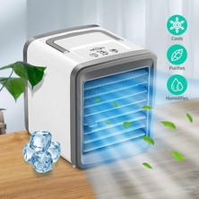 Maggiei Klima Hava Soğutucu Mini Fan Taşınabilir Klima Oda Ev Hava Soğutma Masaüstü USB Klima Fanı A (Yurt Dışından)