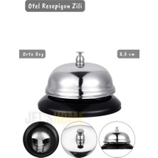 Otel Zili Resepsiyon Zili Restoran Zili Bar Zili Mutfak Zil Paslanmaz Çelik 8,5 cm