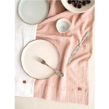 Barine Müslin Runner Pembe 50 x 160
