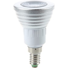 Luminnaly 16 Renkli LED E14 Ampul Işık 3W Rgb Işık Uzaktan Kumandalı Parlak Enerji Tasarrufu (Yurt Dışından)
