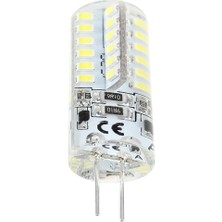 Luminnaly G4 2W 48 LED 3014 Smd Beyaz Deniz Tekne Ampul Lamba Ac/dc 12V 6500K (Yurt Dışından)